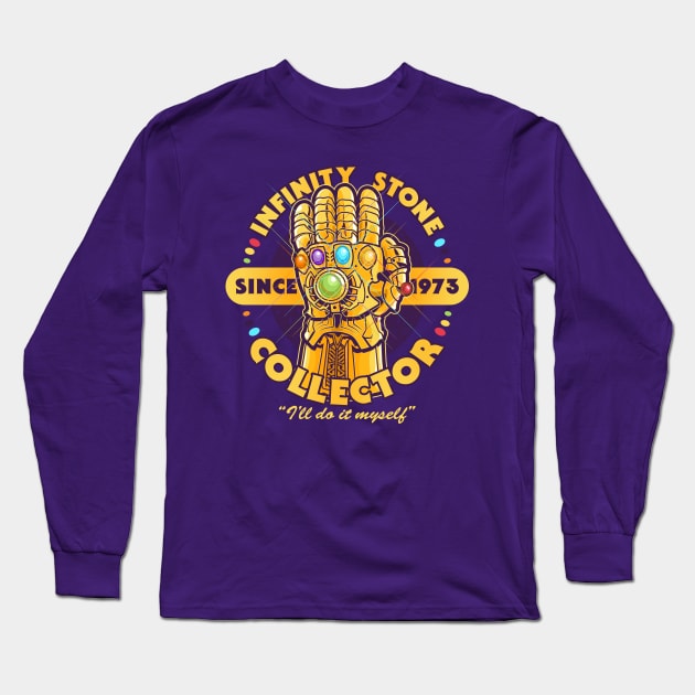 Stone Collector Long Sleeve T-Shirt by harebrained